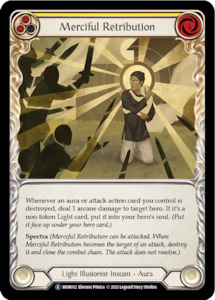 Merciful Retribution [U-MON012-RF] (Monarch Unlimited)  Unlimited Rainbow Foil