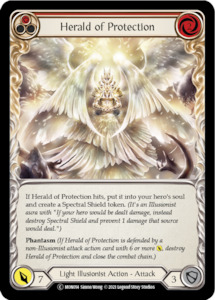 Monarch Unlimited Singles 1: Herald of Protection (Red) [U-MON014] (Monarch Unlimited)  Unlimited Normal