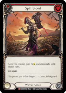 Spill Blood [MON109] (Monarch)  1st Edition Normal