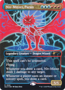 Mtg Singles Instock: Niv-Mizzet, Parun (Rainbow Foil) [Secret Lair Drop Series]