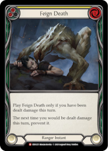 Crucible Of War 1st Edition Singles: Feign Death [CRU125] (Crucible of War)  1st Edition Normal