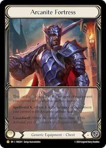 Arcanite Fortress (Extended Art) [ROS211] (Rosetta)  Cold Foil