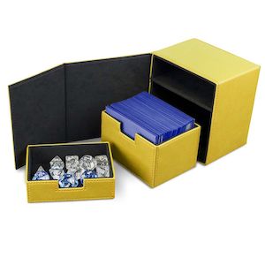 Deck Boxes: BCW Deck Vault 100 - Yellow