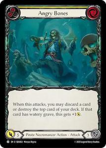 Angry Bones (Yellow) [SEA063] (High Seas) Rainbow Foil
