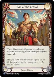 Will of the Crowd [SUP035] (Super Slam) Rainbow Foil