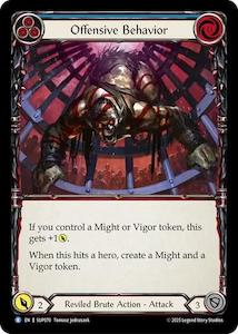 Offensive Behavior [SUP070] (Super Slam) Rainbow Foil