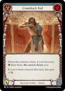 Comeback Kid (Blue) [SUP029] (Super Slam) Rainbow Foil