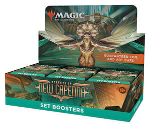 Magic The Gathering Booster Packs: MTG Set Booster Box Streets of New Capenna