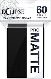 Sleeves: Ultra Pro Eclipse Matte Deck Protector Sleeves (Small) - Black