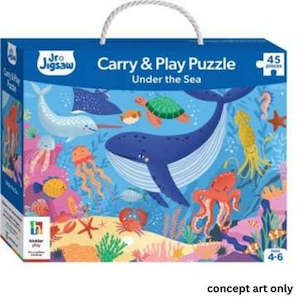 Puzzles: Junior Jigsaw Carry & Play Under the Sea