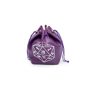 Dice Accessories: LPG Essentials - Dice Bag Large Purple