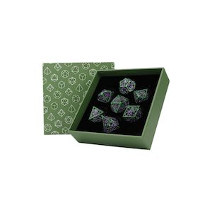 Dice Accessories: LPG Dice Set RPG - Strange Aeon Sea Green