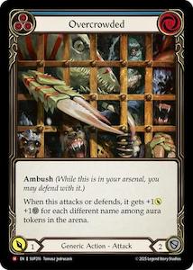 Overcrowded [SUP216] (Super Slam) Rainbow Foil