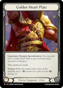 Fab Singles Magestic: Golden Heart Plate [SUP248] (Super Slam)