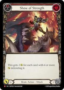 Fab Singles Magestic: Show of Strength [SUP128] (Super Slam) Cold Foil