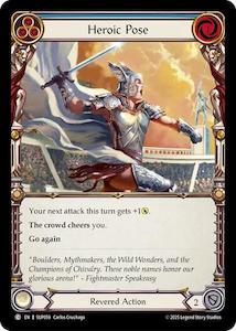 Heroic Pose (Blue) [SUP059] (Super Slam)