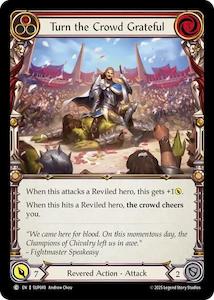 Fab Singles Commons: Turn the Crowd Grateful (Red) [SUP049] (Super Slam)