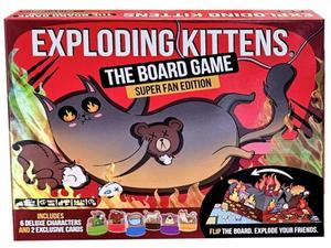 Board Games 1: Exploding Kittens The Board Game Super Fan Edition