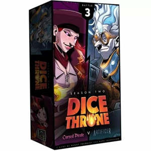 Strategy Games: Dice Throne Season 2 Battle Box 3 Cursed Pirate VS Artificer