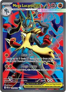 Mega Lucario ex (160/132) [Mega Evolutions: Base Set]