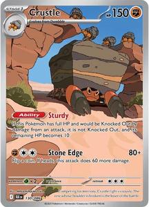 Pokemon Singles: Crustle (130/086) [Scarlet & Violet: Black Bolt]