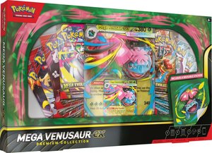Pokemon Collection Boxes: Pokémon TCG: Mega Venusaur ex Premium Collection