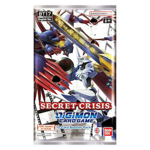 Digimon Sealed: DGM Booster Pack BT17 - Secret Crisis