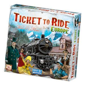 Bg Under 120: Ticket to Ride Europe