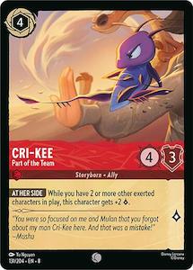 Cri-Kee - Part of the Team (131/204) [Reign of Jafar]