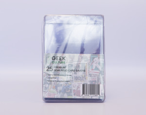 Geek Culture Semi-Rigid Sleeves 25ct