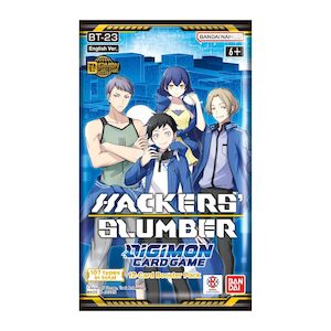 Pre Order: **PRE-ORDER** DGM Booster Pack BT23 – Hacker's Slumber