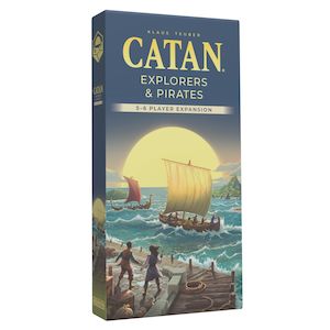 Board Games: CATAN 6th Edition – Explorers & Pirates 5-6 Player Expansion