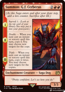 Mtg Singles: Summon: G.F. Cerberus [FINAL FANTASY]