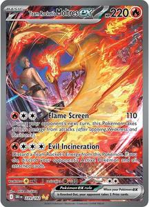 Pokemon Singles: Team Rocket's Moltres ex (229/182) [Scarlet & Violet: Destined Rivals]