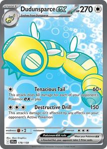 Dudunsparce ex (178/159) [Scarlet & Violet: Journey Together]