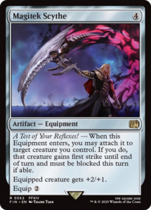 Mtg Singles: Magitek Scythe [FINAL FANTASY]