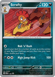 Scrafty (188) [Scarlet & Violet: Black Star Promos]