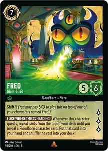 Lorcana Singles: Fred - Giant-Sized (98/204) [Reign of Jafar]