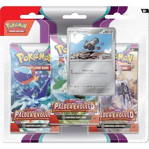 Pokemon Sealed Product: Pokemon TCG: Paldea Evolved 3x Booster Blister
