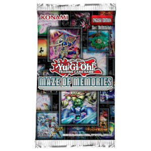 Ygo Sealed: Yu-Gi-Oh! Maze of Memories Booster Packs