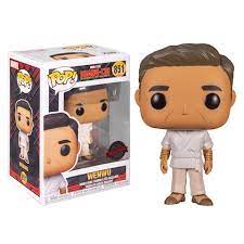 Pop Vinyl: Funko Pop Marvel Shang-Chi and the Legend of the Ten Rings Vinyl Bobble-Head Wenwu #851 Special Edition