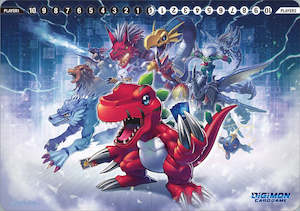 Playmats And Tubes: Digimon PB-10 Playmat