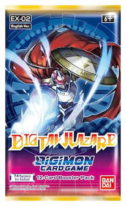 Boosters Boxes And Decks: Digimon TCG - Digital Hazard EX02 Booster Pack