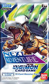 Boosters Boxes And Decks: Digimon TCG: BT7 Next Adventure Booster Pack!