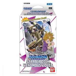 Boosters Boxes And Decks: Digimon Venomous Violet Deck