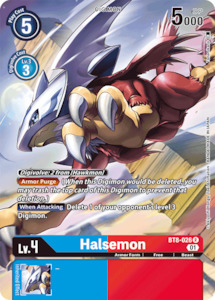 Digimon Singles: Halsemon [BT8-026] (Alternate Art) [New Awakening]