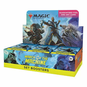 Black Friday 30off: MTG March of the Machines - Set Booster Box