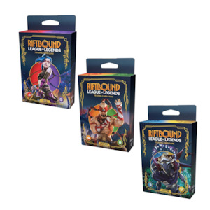 On Special: **PRE-ORDE** Riftbound: League of Legends TCG Champion Decks – Origins