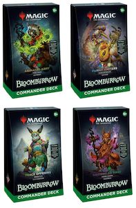 MTG: Bloomburrow Commander Decks