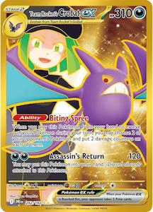 Pokemon Singles: Team Rocket's Crobat ex (242/182) [Scarlet & Violet: Destined Rivals]